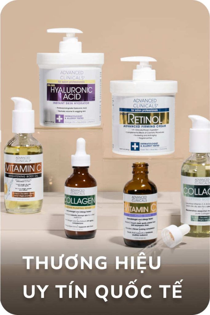 Thương hiệu uy tính quốc tế